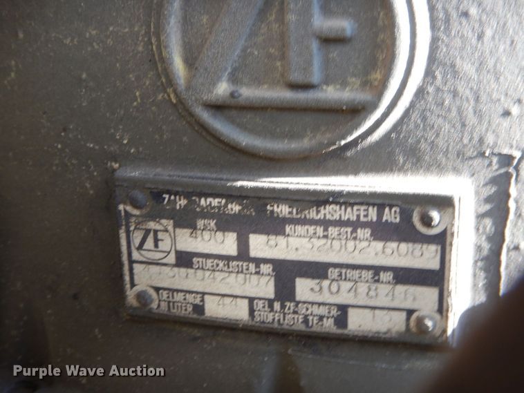 image for item DP5516 1986 MAN M1001  crane truck