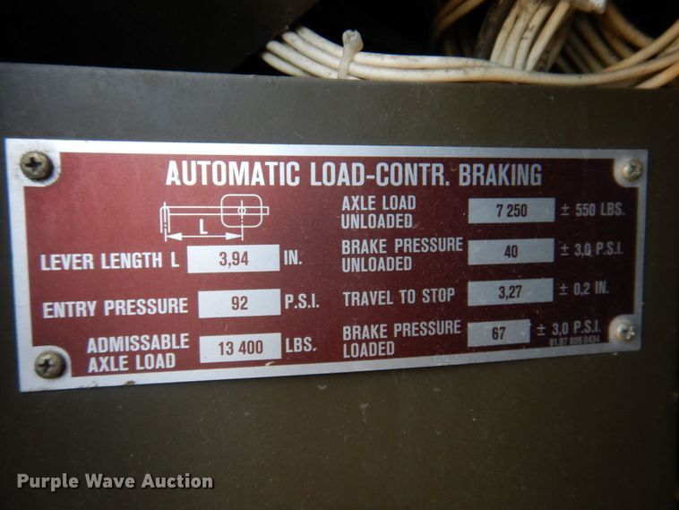 image for item DP5516 1986 MAN M1001  crane truck