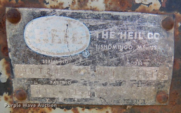 image for item DP5526 Heil HPT15YD16  dump bed