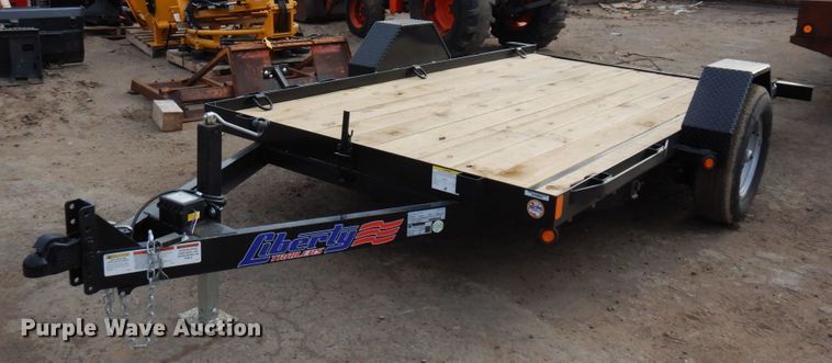 image for item DR0390 2022 Liberty  tilt deck equipment trailer