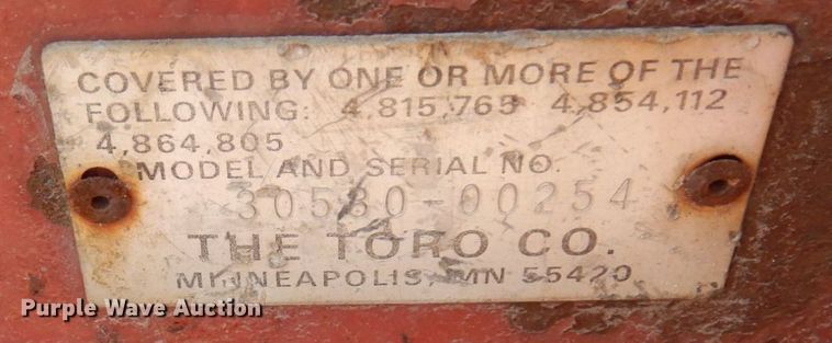 image for item DR0420 Toro Groundsmaster 580D  lawn mower