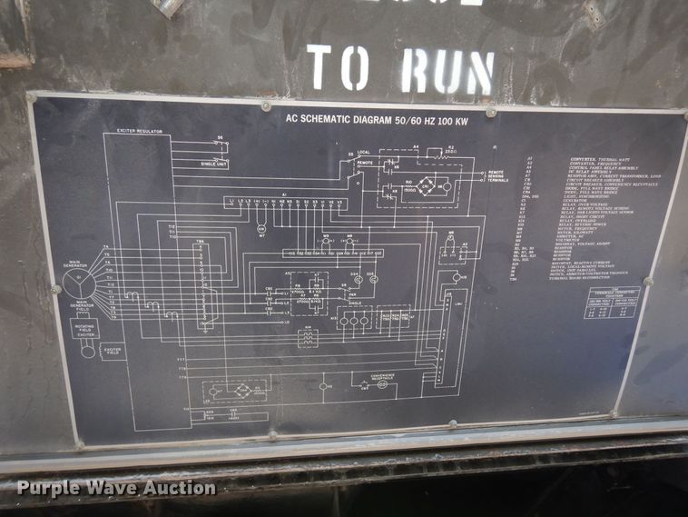 image for item DR1180 Lobby Welding Co MEP007B  generator