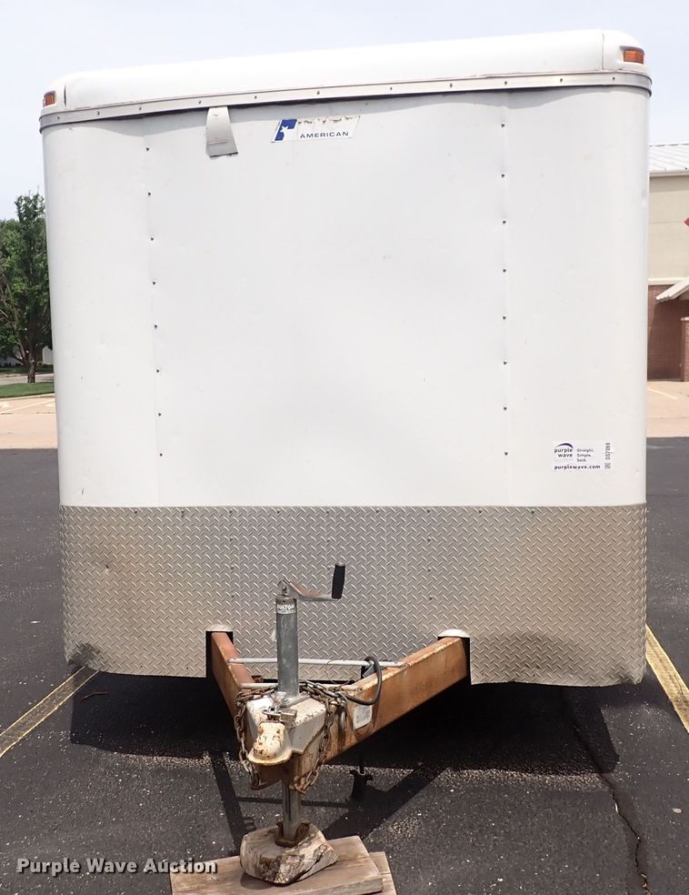 image for item DS7069 2004 Pace American JT714TA2  enclosed cargo trailer