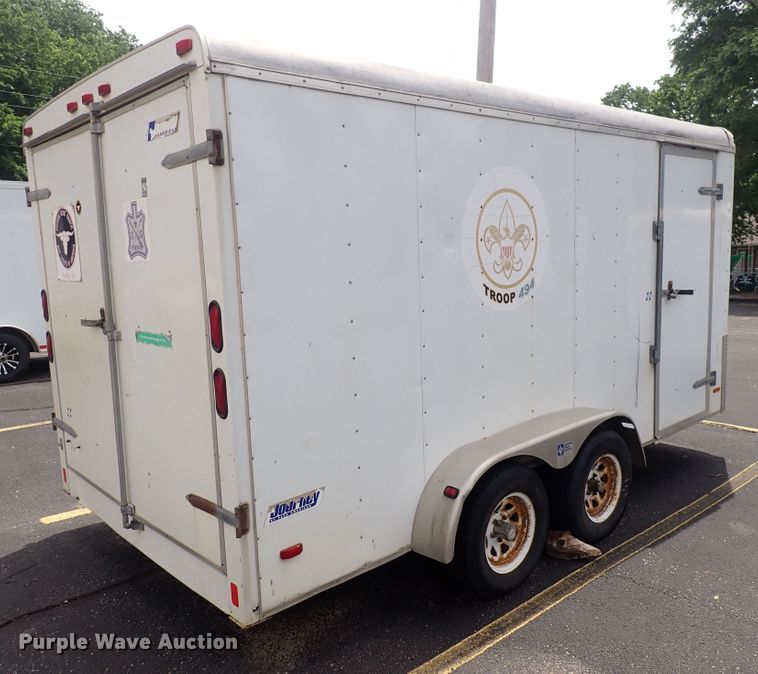 image for item DS7069 2004 Pace American JT714TA2  enclosed cargo trailer