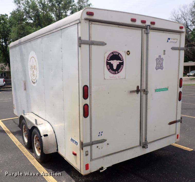 image for item DS7069 2004 Pace American JT714TA2  enclosed cargo trailer