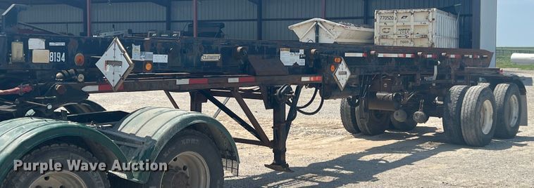 image for item HL9002 1999 Clement  container trailer