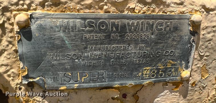 image for item HL9020 Drawworks  waterfall winch