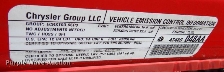 image for item IM9989 2014 Jeep Wrangler  SUV