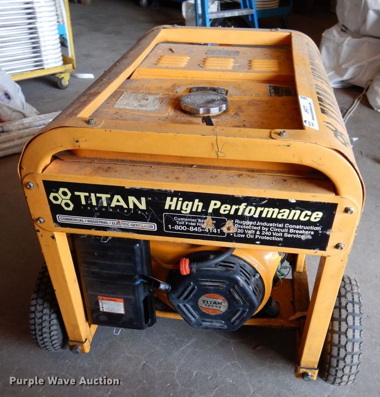 image for item JH9777 Titan 8000  generator