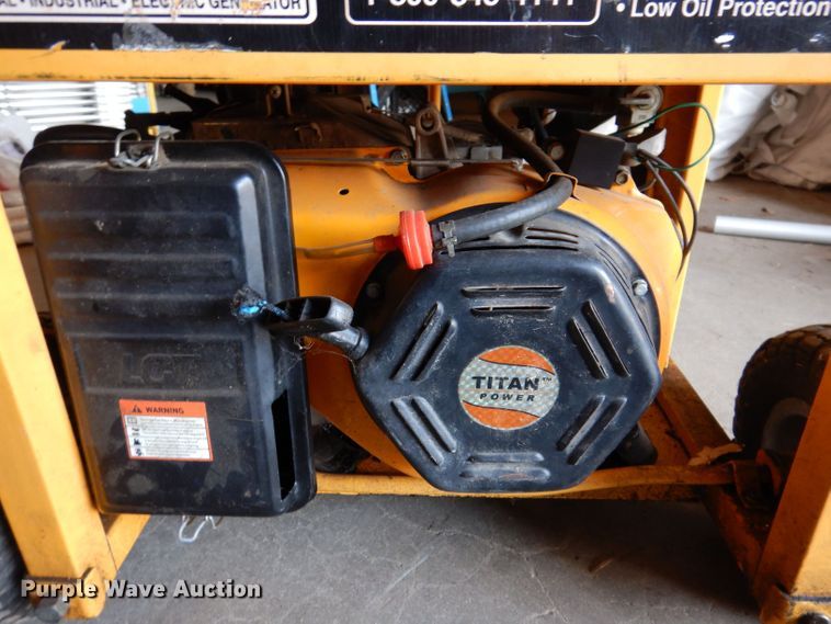 image for item JH9777 Titan 8000  generator