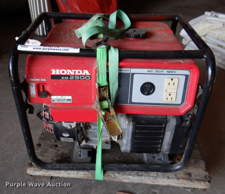 image for item JH9778 Honda EB2500X  generator