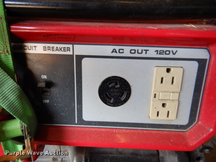 image for item JH9778 Honda EB2500X  generator