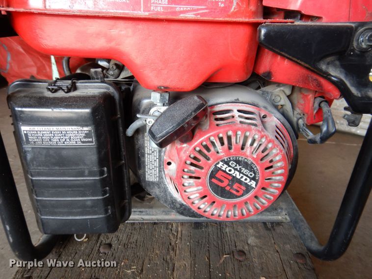 image for item JH9778 Honda EB2500X  generator