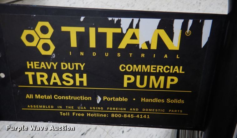 image for item JH9782 Titan  trash pump