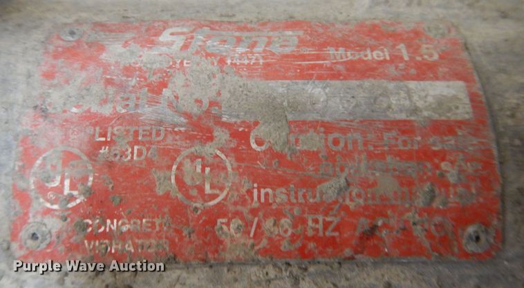 image for item JH9806 Stone 1.5  concrete vibrator
