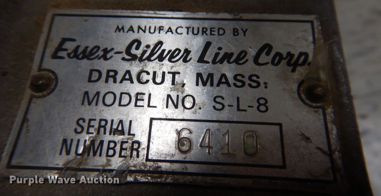 image for item JH9816 Essex-Silver Line S-L-8  floor sander