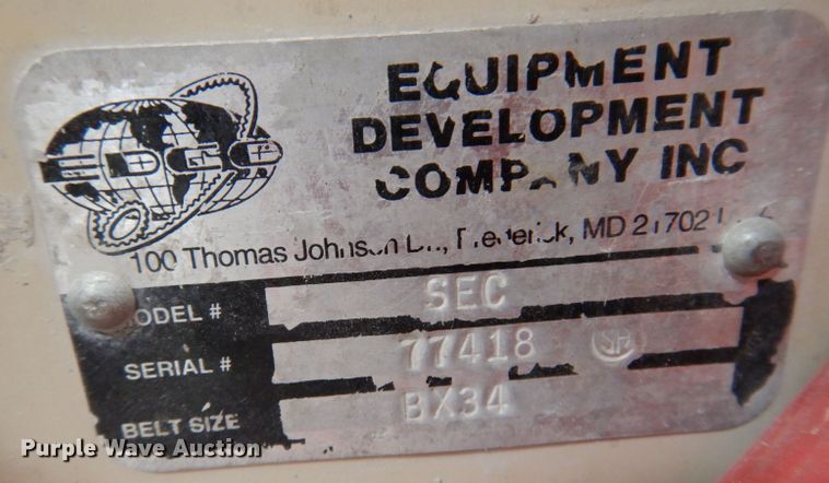 image for item JH9817 Edco SEC  11" concrete grinder