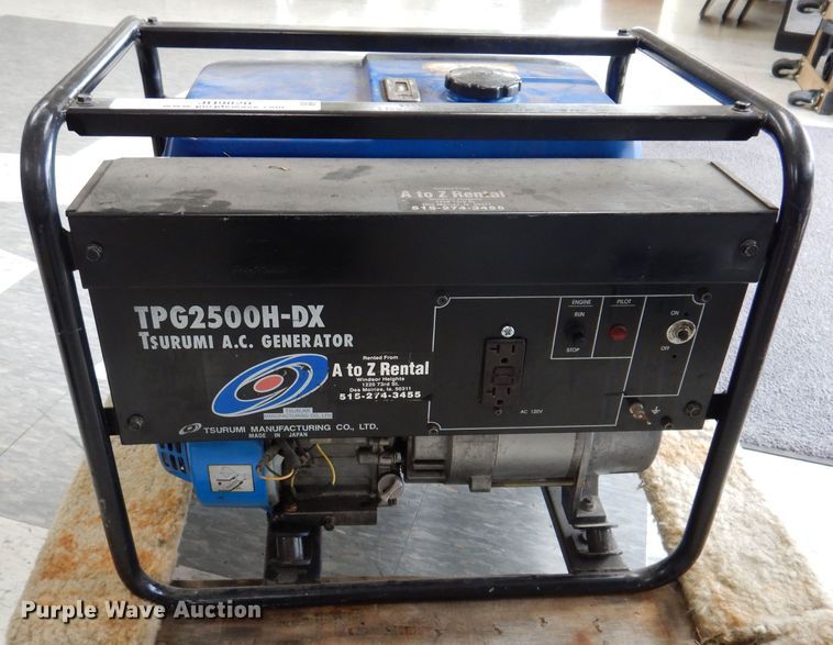 image for item JH9820 Tsurumi TPG2500H-DX  generator