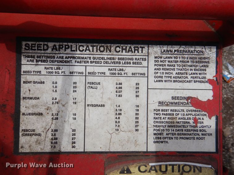 image for item JH9839 Classen TS-20  overseeder