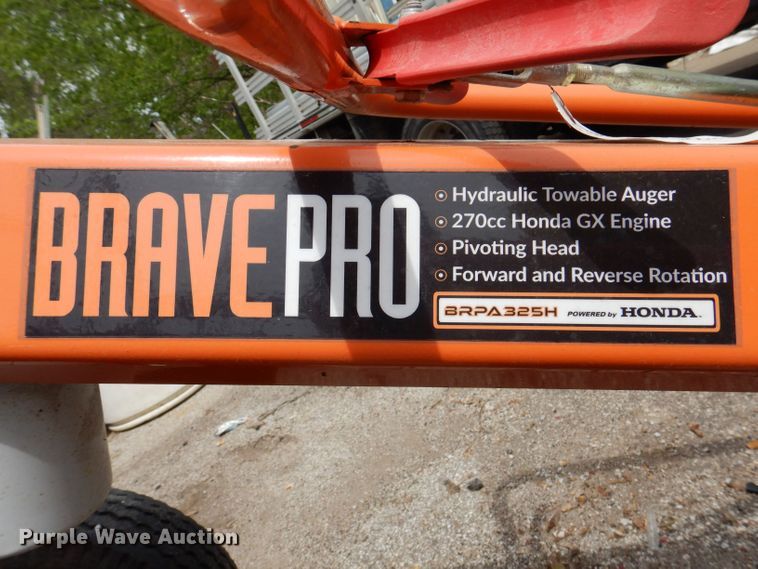 image for item JH9840 2019 Brave Pro BRPA325H  post hole auger
