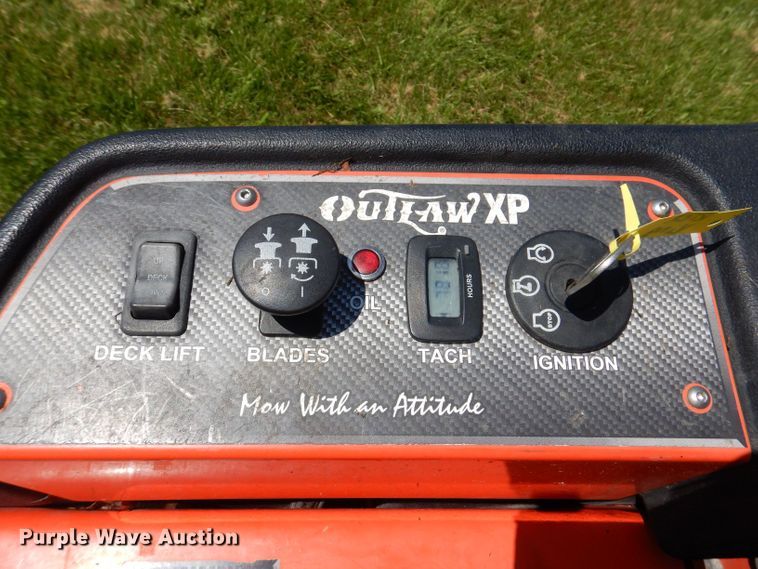 image for item JH9858 Bad Boy Outlaw XP  ZTR lawn mower