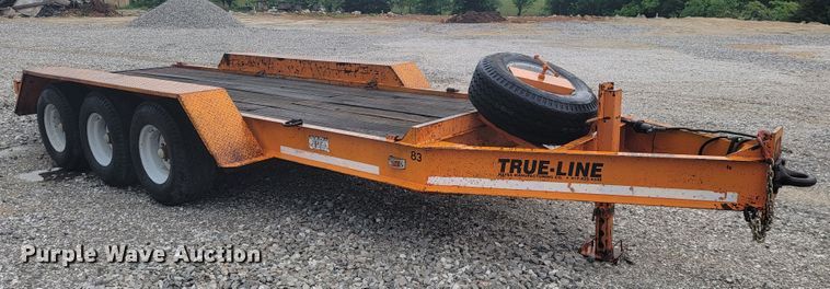 image for item JL9439 1994 True Line B18318P  equipment trailer
