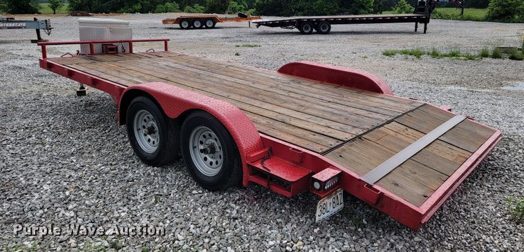 image for item JL9440 2000 Shop built  utility trailer
