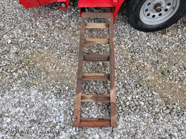 image for item JL9440 2000 Shop built  utility trailer