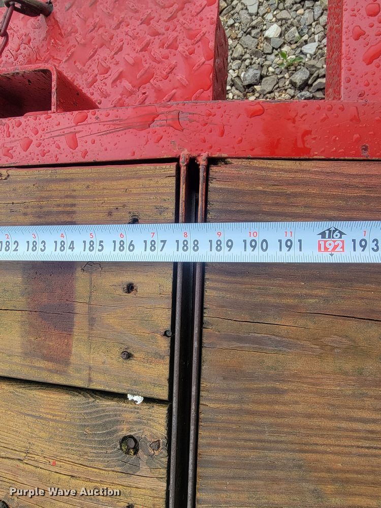 image for item JL9440 2000 Shop built  utility trailer