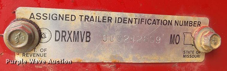 image for item JL9440 2000 Shop built  utility trailer