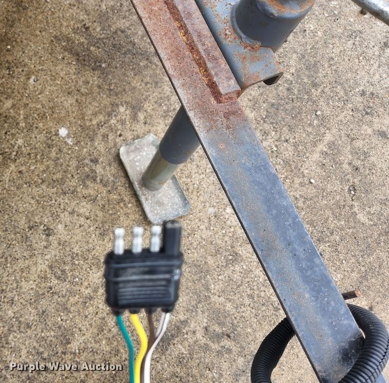 image for item JM9074 2001 Hog Wild Trailer Company  tilt deck utility trailer