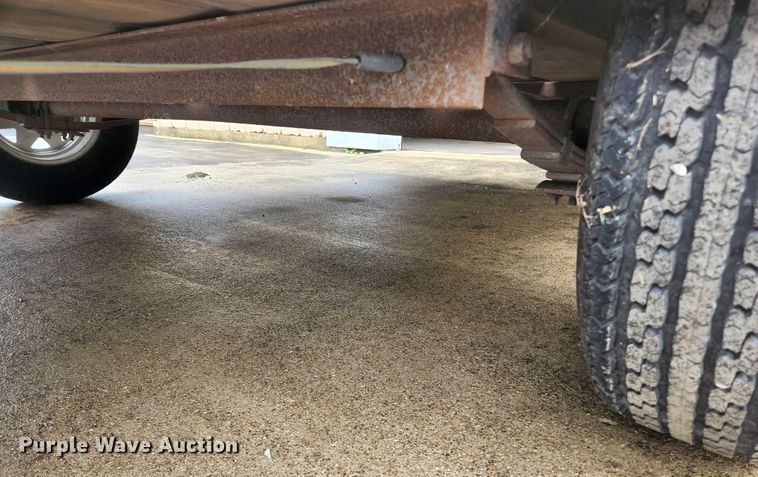 image for item JM9074 2001 Hog Wild Trailer Company  tilt deck utility trailer