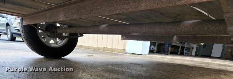 image for item JM9074 2001 Hog Wild Trailer Company  tilt deck utility trailer