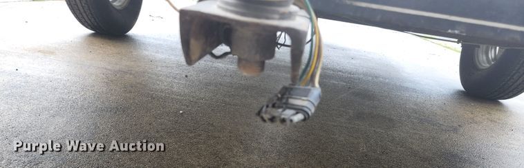 image for item JM9074 2001 Hog Wild Trailer Company  tilt deck utility trailer