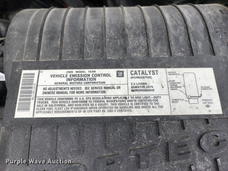 image for item JM9075 2006  Chevrolet Express 1500  van