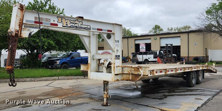 image for item JM9091 2004 Brooks Brothers  equipment trailer