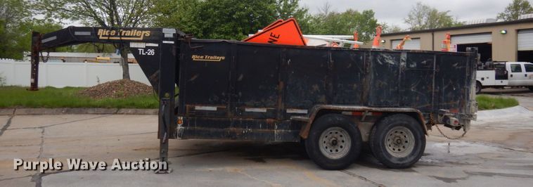 image for item JM9103 2009 Rice  dump trailer