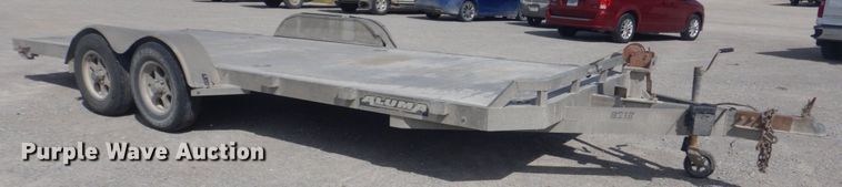 image for item KD9036 2014 Aluma 8218  utility trailer