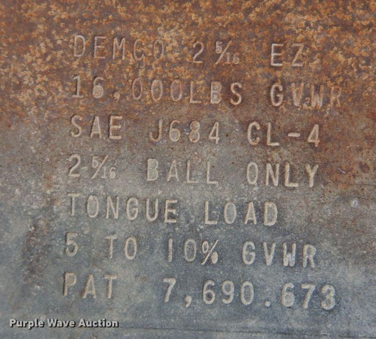 image for item KD9036 2014 Aluma 8218  utility trailer