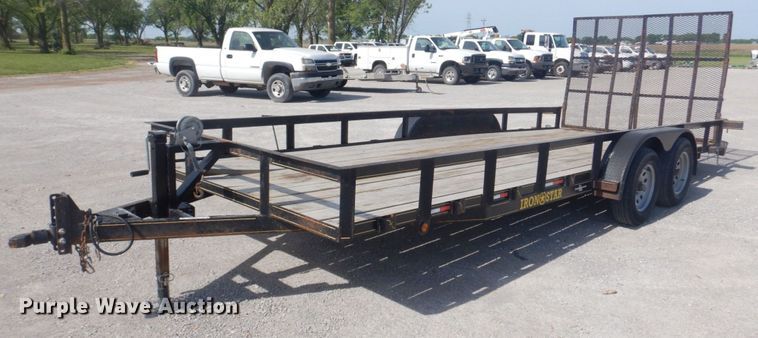 image for item KD9037 2019 Maxwell Ironstar  utility trailer