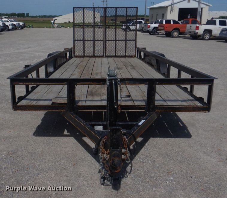 image for item KD9037 2019 Maxwell Ironstar  utility trailer