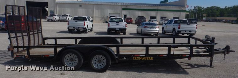 image for item KD9037 2019 Maxwell Ironstar  utility trailer