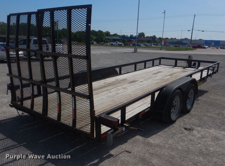 image for item KD9037 2019 Maxwell Ironstar  utility trailer