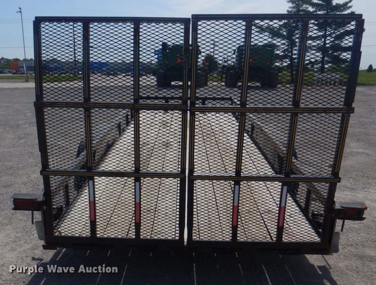 image for item KD9037 2019 Maxwell Ironstar  utility trailer