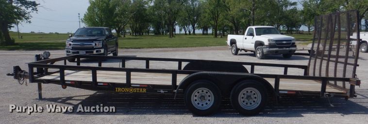 image for item KD9037 2019 Maxwell Ironstar  utility trailer