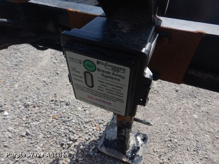 image for item KD9037 2019 Maxwell Ironstar  utility trailer