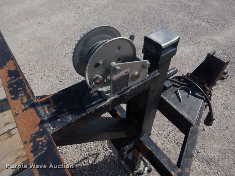 image for item KD9037 2019 Maxwell Ironstar  utility trailer