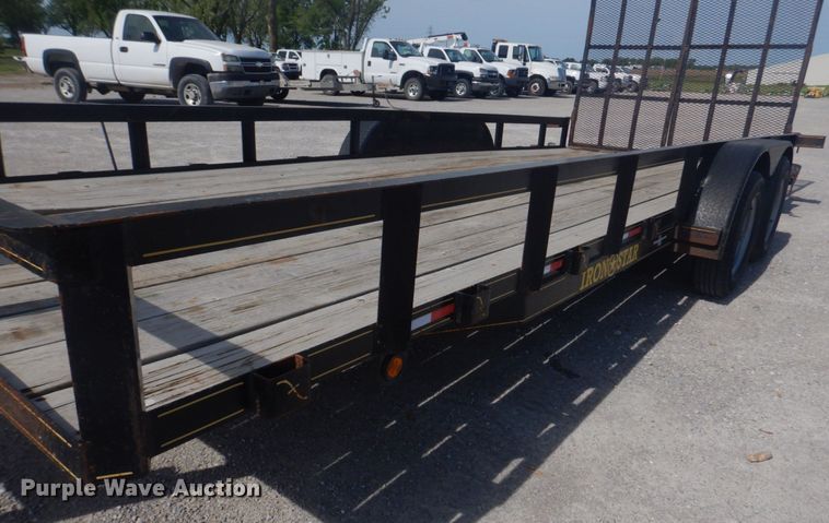 image for item KD9037 2019 Maxwell Ironstar  utility trailer