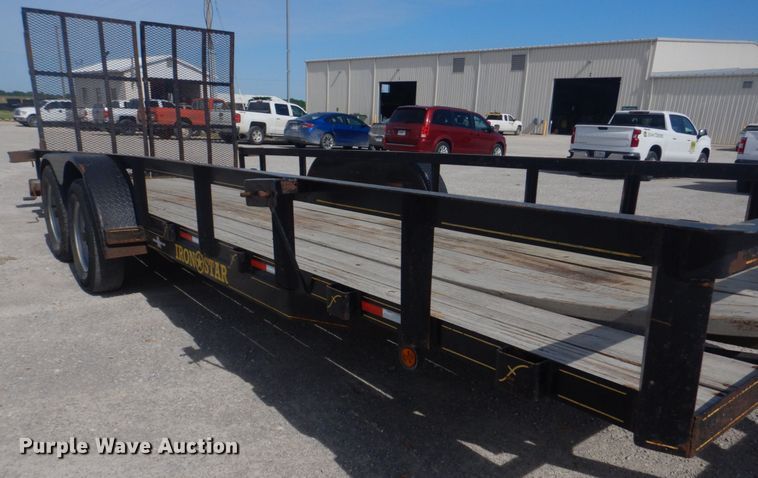 image for item KD9037 2019 Maxwell Ironstar  utility trailer
