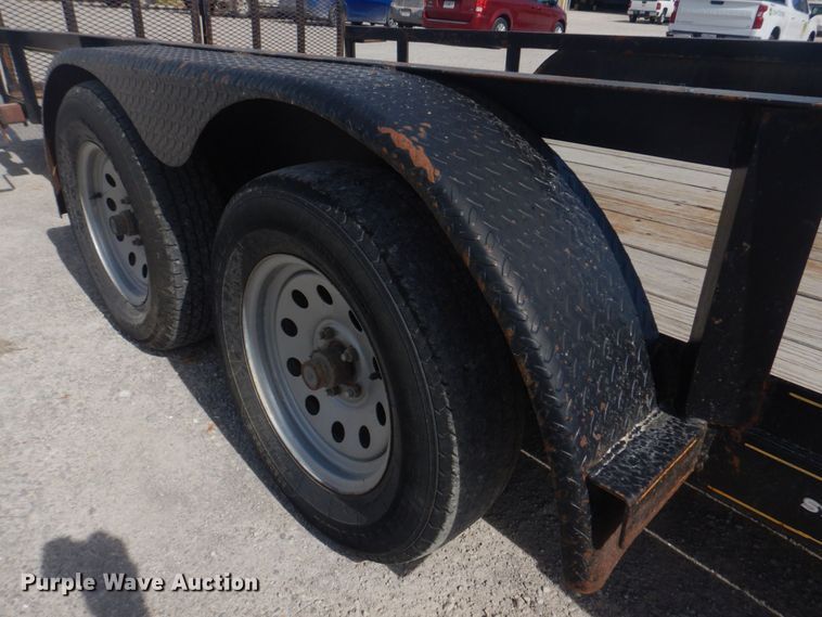 image for item KD9037 2019 Maxwell Ironstar  utility trailer